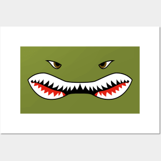 Flying Tigers Mouth Posters and Art
